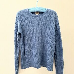 L.L. Bean Women's Gray Wool Sweater